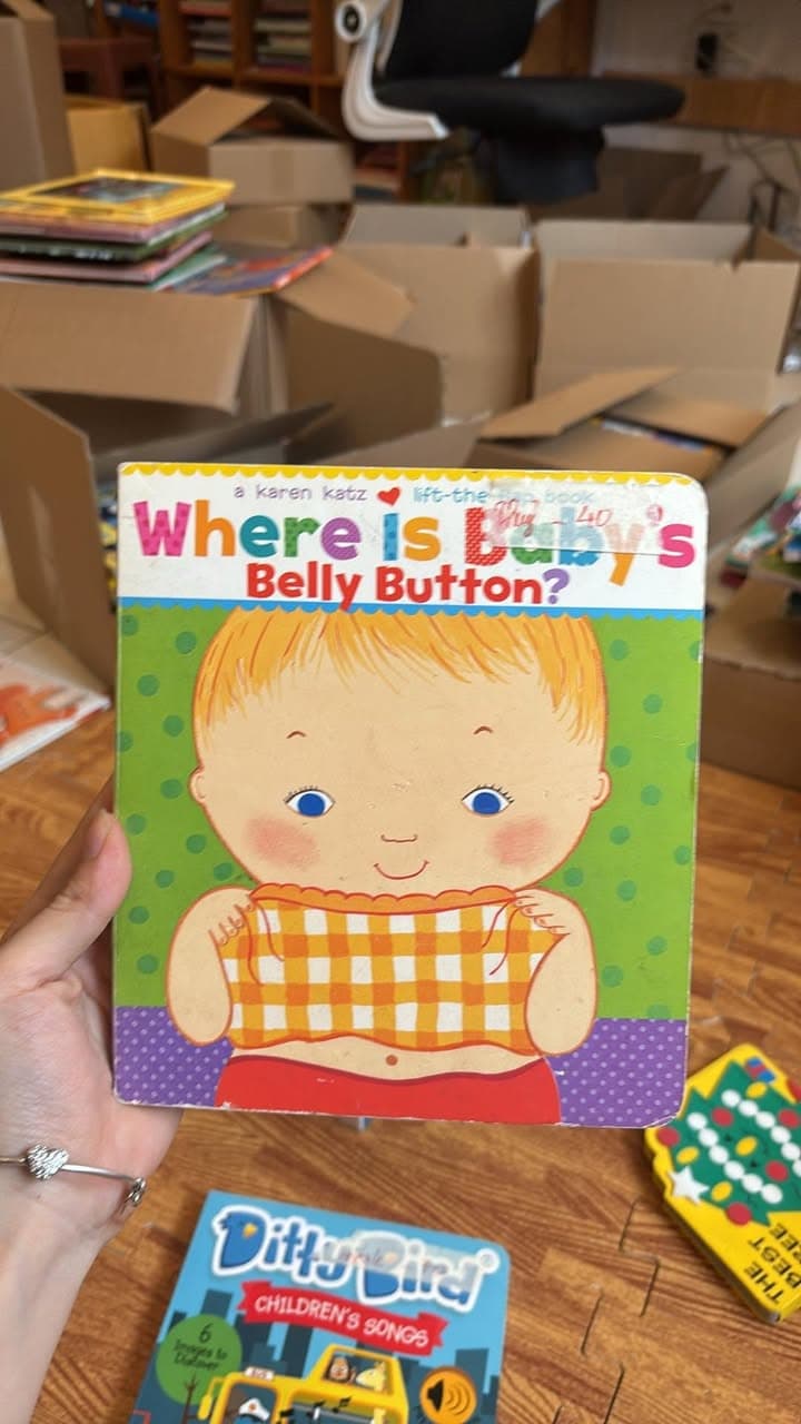 WHERE IS BABY'S BELLY BUTTON? (A KAREN KATZ LIFT-THE-FLAP BOOK)